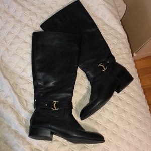Ralph Lauren leather riding boots